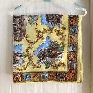 Rome silk scarf